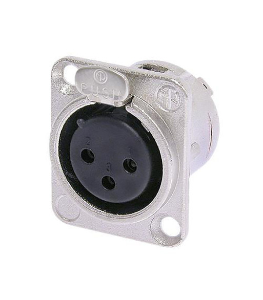 Neutrik XLR plug 3-pole female  Neutrik®