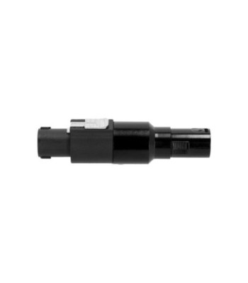 Adapter XLR 3-pole male to Standard speaker connector 4-pole female