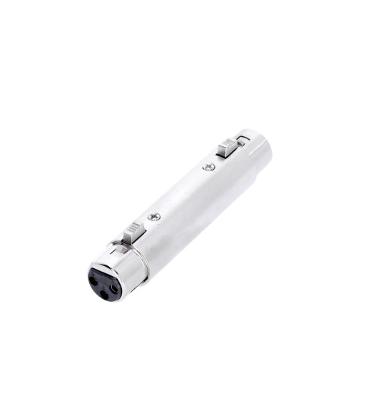 Adapter XLR 3-pole female to XLR 3-pole female