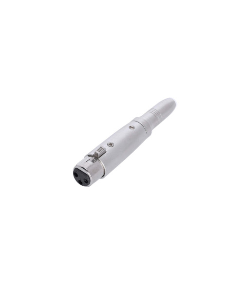 Adapter XLR 3-pole female to Jack TRS female