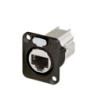 Neutrik Network chassis connector Neutrik etherCON® | Cat.6a