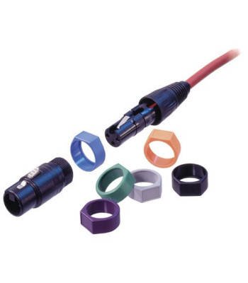 Neutrik Colour Code Ring red - 100 stk.