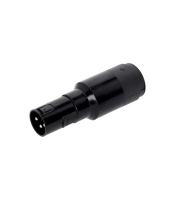 Adapter XLR 3-pole male to Standard speaker connector 4-pole male