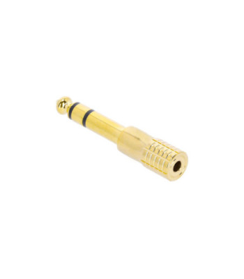 Adapter mini jack female stereo to 6.3 mm jack male stereo