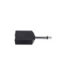 Y-adapter 2 x 6.3 mm jack TS female to 6.3 mm jack TS male