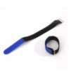Hook and Loop Cable Tie 200 x 20 mm blue - 10 stk.