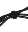 Hook and Loop Cable Tie 306 x 28 mm black - 10 stk.