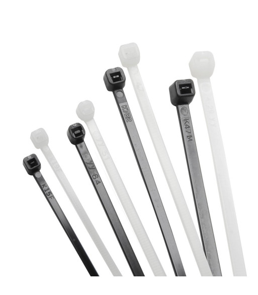 Cable Ties 200 mm black - 100 stk.