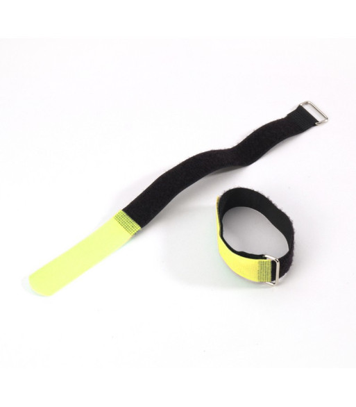 Hook and Loop Cable Tie 400 x 38 mm yellow - 10 stk.