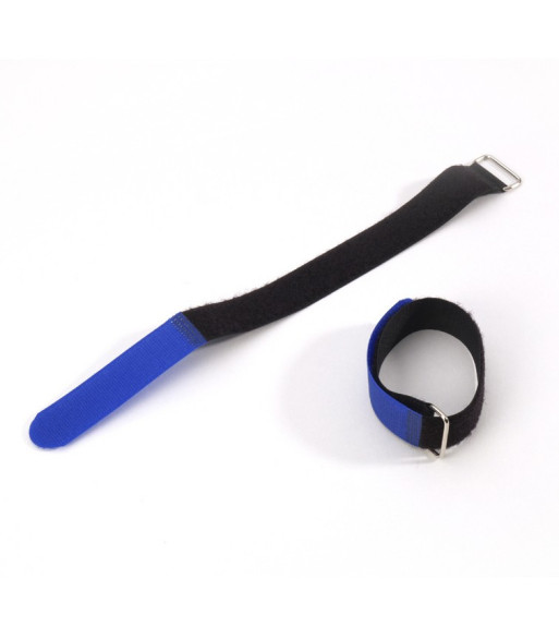 Hook and Loop Cable Tie 500 x 50 mm blue - 10 stk.