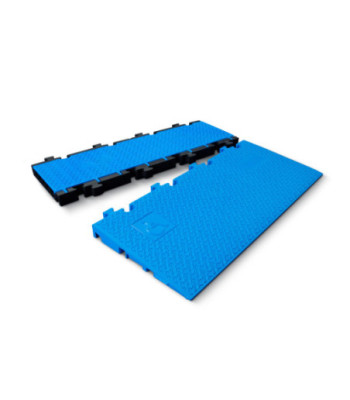 Defender Midi 5 2D blue ramp - modular system for wheelchair accessible transition