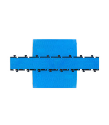 Defender Midi 5 2D blue ramp - modular system for wheelchair accessible transition