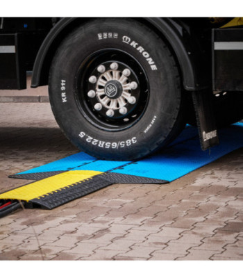 Defender Midi 5 2D blue ramp - modular system for wheelchair accessible transition