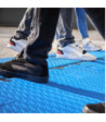 Defender Midi 5 2D blue ramp - modular system for wheelchair accessible transition