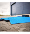 Defender Midi 5 2D blue ramp - modular system for wheelchair accessible transition
