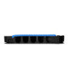 Defender Midi 5 2D module system for wheelchair ramp and wheelchair accessible transition - middle part blue lid