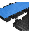 Defender Midi 5 2D module system for wheelchair ramp and wheelchair accessible transition - middle part blue lid