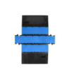 Defender Midi 5 2D module system for wheelchair ramp and wheelchair accessible transition - middle part blue lid