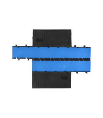 Defender Midi 5 2D Blu modular system for wheelchair accessible transition - half Version