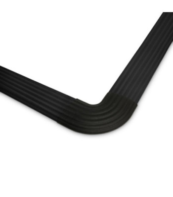 Defender 90° Curve grey for 85160 Cable Duct 4-channel
