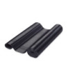 Fine Rib Rubber Mat Black 0.7 x 10 m