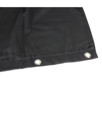 Stage molton B1 black with Eyelets burnished 3 x 5 m