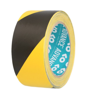 Safety Tape black/yellow 50mm x 33m