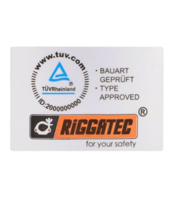 RIGGATEC Swivel Coupler Small Silver max. Load 200 kg (48 - 51 mm)