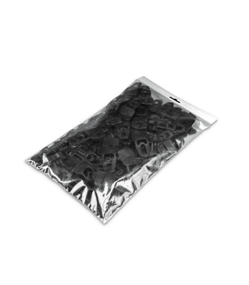 Bag Article Midi Clip for Molton Black ( 50 Pcs. )