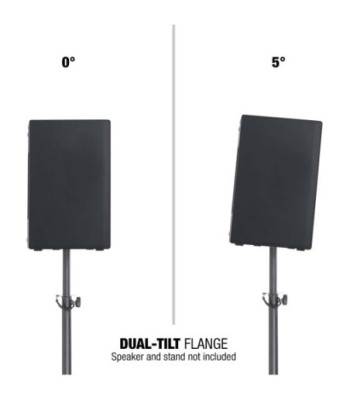 Dual-tilt flange (0°/5°)