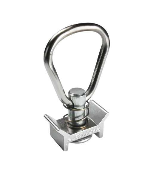 Single Stud Ring spring-mounted