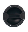 Set of 2 Recessed Shell Handle Round