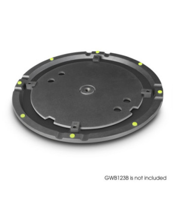 Gravity Weight Plate For Round Speaker Pole Base Art. Nr. GWB123B