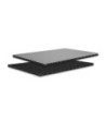 SolidLite® PP. Plate silver / black 6.8 mm