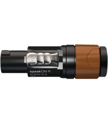 Speakon-stik 2-polet - NL2FXX-W-S