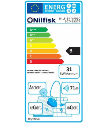 Nilfisk VP930C 230V - Støvsuger