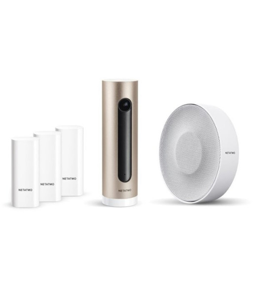 Netatmo Indoor Camera+Sensors+Siren Smart Home Bundle - Sikk