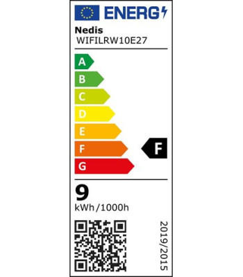 Nedis SmartLife WiFi E27 9W hvid farve - Lyskilde