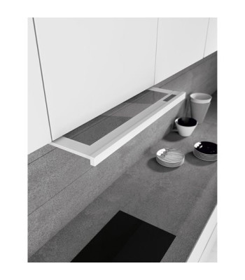 RørosHetta Slide 60 hvid/hvid - Skabsintegreret emhætte