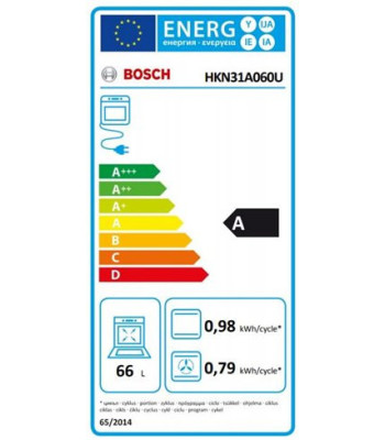 Bosch HKN31A060U - Glaskeramisk komfur