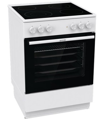 Gorenje GEC6A60WB - Glaskeramisk komfur
