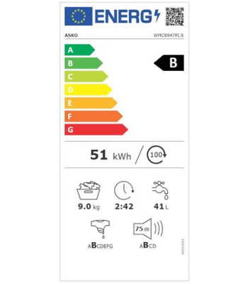 ASKO WMC 8947 PI.S - Vaskemaskine