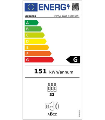Integrerbart vinkøleskab - Liebherr EWTgb 1683-21 001