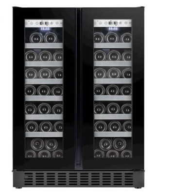 Temptech STHLM ST2DX60DRB - Fritstående vinkøleskab