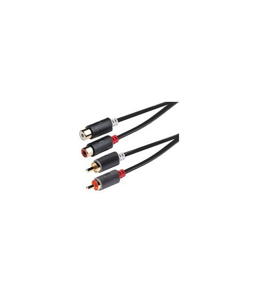 Skytronic S-VHS han til phono hun Adapter
