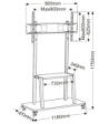 VivoLink Mobile TV-stand 42-90