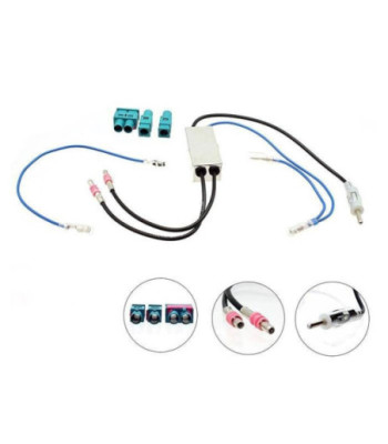 connects2 dobbelt antenne adapter VW