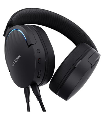 TRUST GXT490 FAYZO 7.1 USB HEADSET - BLACK - Headset