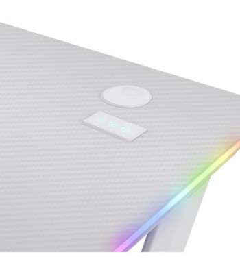 TRUST GXT709W LUMINUS RGB DESK - WHITE