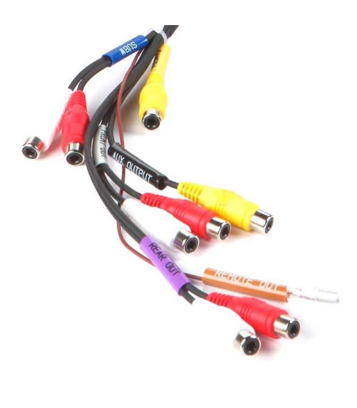 Alpine RCA kabel IN/OUT til INE-W990BT/585BT